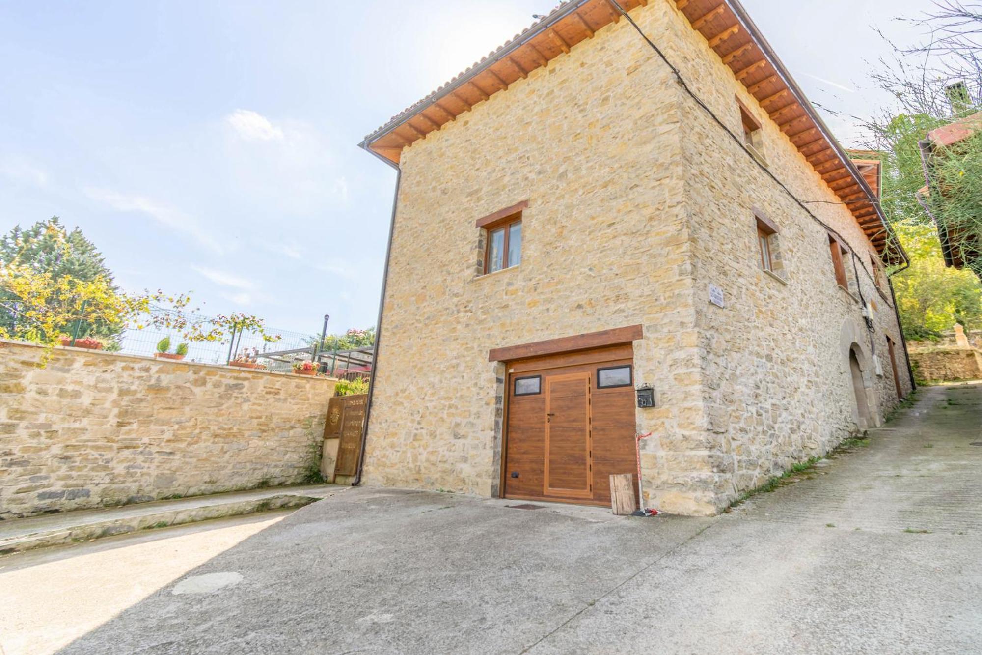 Acogedora Casa Rural Con Jardin Y Barbacoa Proxima A Pamplona Ilzarbe Екстериор снимка